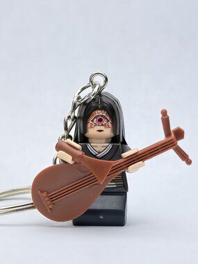 Demon Slayer Nakime Custom Minifigure Keychain